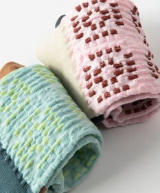 TRICOTE かぎあみ柄パンピーソックス
