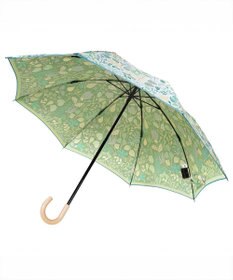 槇田商店 <新柄登場>Stig Lindberg HERBARIUM BRIGHT ライムグリーン 折りたたみ傘