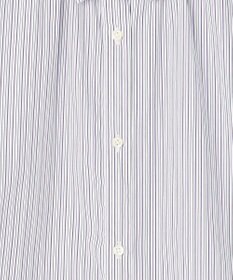 J.PRESS LADIES BEZ ドビーストライプ シャツカラー ブラウス