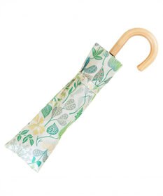 槇田商店 <新柄登場>Stig Lindberg HERBARIUM BRIGHT ライムグリーン 折りたたみ傘