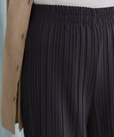 Tiaclasse 裏起毛ボックスプリーツパンツ