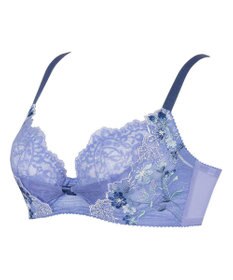 WACOAL 【リボンブラ】 【脇すっきり】 ブラジャー 脇高設計 着やせシルエット 動いても谷間をキープ ペアショーツあり レディース BRB413 /ワコール