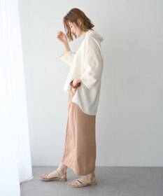 YECCA VECCA シャイニーツイルナロースカート