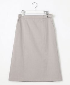 J.PRESS LADIES 【セットアップ対応・洗える・撥水】コットンFITTY スカート