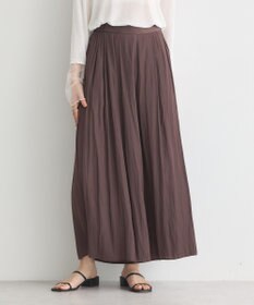 earth music&ecology マットサテンスカーチョ