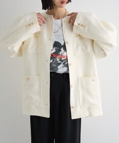 Green Parks ツィードミディ丈ジャケット