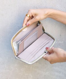 FOLNA RD ロング天溝がま口 財布