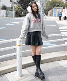 WEGO 【暖かい/裏起毛】裏起毛グラフィックスウェット