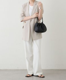 russet レザー巾着4WAYショルダーバッグ(CE-1454)