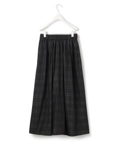 ICB 【洗える】 エステルメモリータフタ ロングスカート