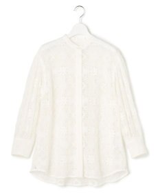 23区 【GOLD LABEL】モチーフレース シャツ ブラウス