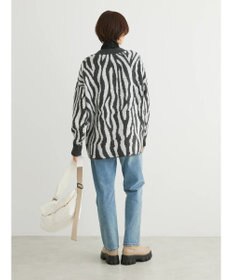 Green Parks 柄アソートニットカーディガン