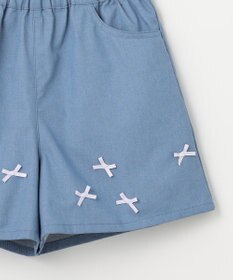 ANY KIDS ひんやりクール リボンショートパンツ