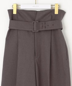 ANY SIS 【BAILA12月号掲載・貴島明日香さんコラボ】ハイカットリターン ワイドパンツ