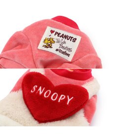 PET PARADISE スヌーピー ポケット付きつなぎ 《ハート柄》 小型犬