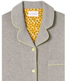 une nana cool 【綿100%】やわらか杢フライスパジャマ MADE WITH LIBERTY FABRIC