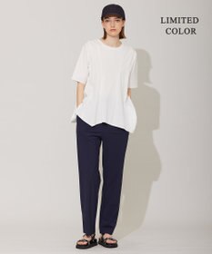 ICB 【接触冷感・UVカット・速乾・洗える】マットスキューバ セミワイドパンツ