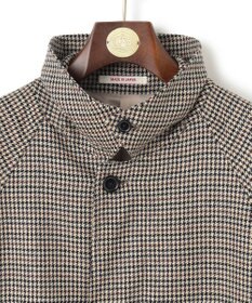 J.PRESS MEN 【J.PRESS ORIGINALS】 SILK TWEED BELTED BALMACAAN COAT / JAPAN MADE