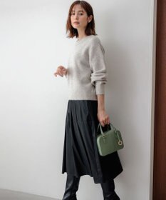 組曲 【人気商品再入荷！】スパンコールヤーン ニットカーディガン