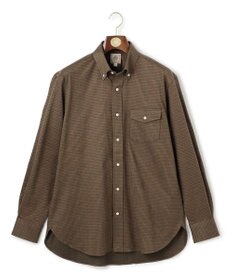 J.PRESS MEN 【KANEMASA JERSEY】ネルジャージータッターソール シャツ / B.D. ブラウン系3