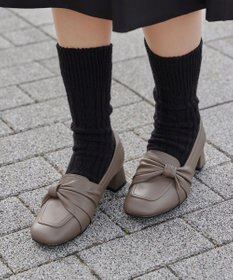 Tiaclasse ケーブル柄編みソックス