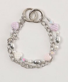 WEGO 2wayチェーンビーズモチーフストラップ