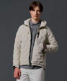 JOSEPH ABBOUD MOUNTAIN 【ストレッチ/ダウン/ECO撥水/軽量/パッカブル】ストレッチ ダウン パーカー