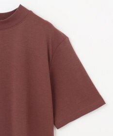 ANY 【UVケア】ビューティーベーシックモックネック半袖プルオーバー