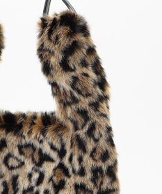 23区 【CLASSY.1月号掲載】レオパード ファー バッグ