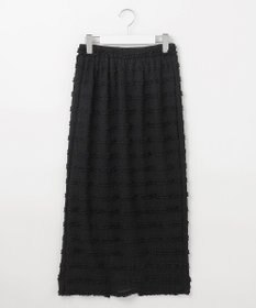Feroux 【洗える】カットフリルＩラインスカート