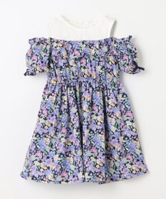 ANY KIDS オンオフショルダー ガーリー ワンピース