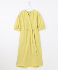 自由区 【洗える・XSサイズあり】タイプライターピースダイ ワンピース