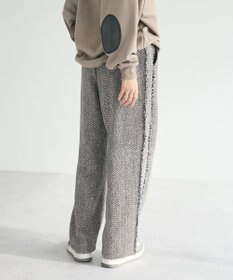 CRAFT STANDARD BOUTIQUE ツイードストレートパンツ