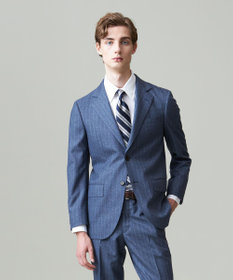 J.PRESS MEN 【ESSENTIAL CLOTHING】ミルドクリーンストライプ スーツ/総裏