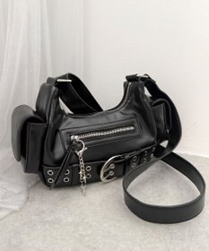 WEGO キラキラチャーム付きベルトショルダー