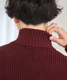 WEGO ルーズフィットハーフZIPプルオーバー