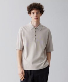 UNFILO MENS 【接触冷感】イージーケア ニットポロ [23年春夏商品]