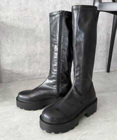 WEGO プレーンロングブーツ