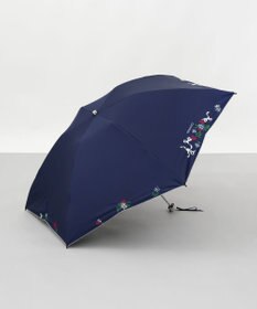 AURORA NINA RICCI（ニナリッチ）花柄刺繍晴雨兼用パラソル（折りたたみ傘）