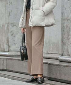 J.PRESS LADIES 【洗える】ツムギート flannel ワイド パンツ