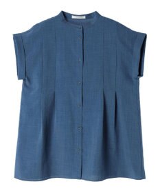 Green Parks フレンチスリーブタックブラウス