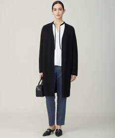 ICB L 【CLASSY.掲載・裏起毛】 ウォームサテン スティックパンツ