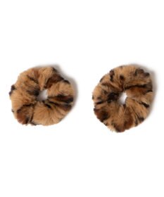 WEGO L2Pレオパードファーヘアゴム