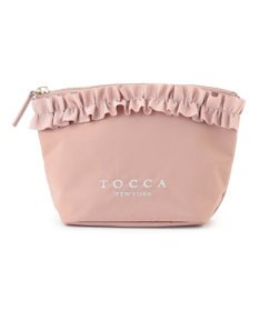 TOCCA 【撥水】FRILL GARLAND NYLON POUCH ポーチ