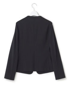 23区 S 【セットアップ対応/洗える】ストレッチポンチ ノーカラー ジャケット