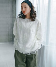 23区 サテンレースキャミソール