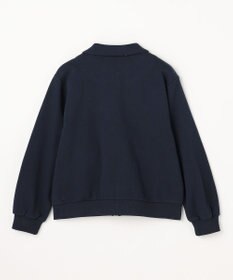 組曲 KIDS 【150-160㎝】ラウンドカラージップアップパーカー