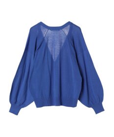 AMERICAN HOLIC 袖ボリュームショートニットカーディガン