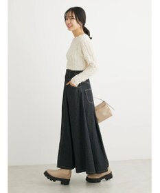 Green Parks ・ＳＵＧＡＲ　ＳＰＯＯＮ　コルセット風フレアスカート