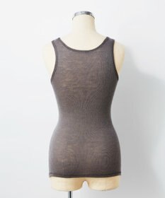 TOQUE 〈大草直子さんアドバイザー〉ロイヤルベビーアルパカ針抜きスムスインナータンクトップ